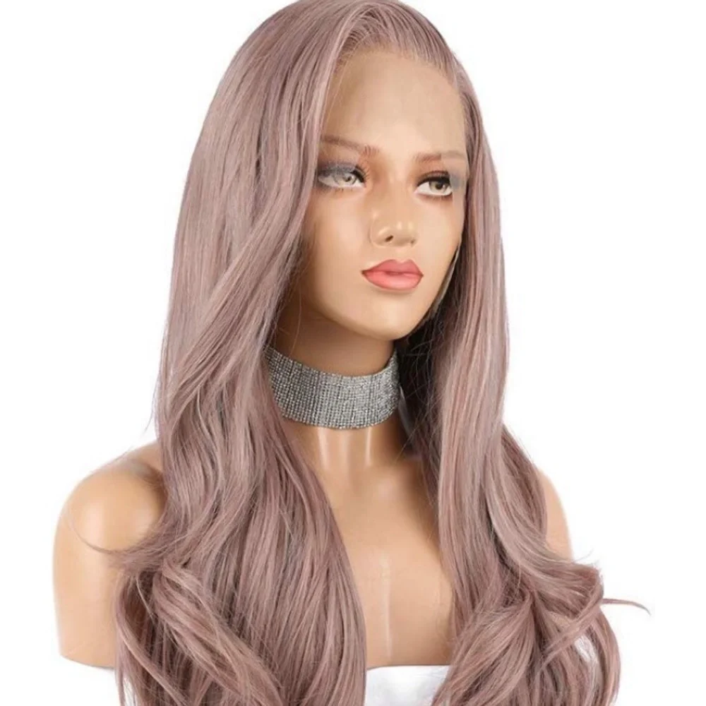 💫24” ASH PINK LACE FRONT WIG💫 *NWT* 🆕🆕🆕